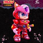 Samurai Pizza Cats Sofubi Addict Vinyl Figure Pururun (2nd Color Special Edition) 21 cm - immagine 4