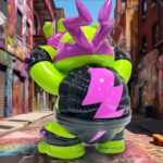 Teenage Mutant Ninja Turtles x Grape Brain Vinyl Figure Donatello 24 cm - immagine 3