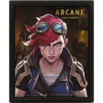 League of Legends Arcane 3D Lenticular Poster Jinx-VI - immagine 2