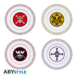 ONE PIECE - Set of 4 Plates - Emblems*