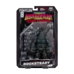 TEENAGE MUTANT NINJA TURLES 5IN FIGURE WITH COMIC WV2 ROCKSTEADY - immagine 3