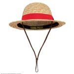 One Piece Cappello di Paglia Luffy Rubber Cosplay Taglia Adulto CineReplicas