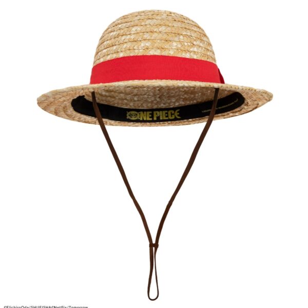 One Piece Cappello di Paglia Luffy Rubber Cosplay Taglia Adulto CineReplicas