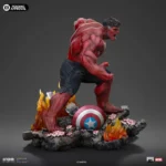 CAPTAIN AMERICA BRAVE NEW WORLD RED HULK 1/10 STATUE - immagine 4