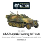 BOLT ACTION SD KFZ 251/1 AUSF D HANOMAG