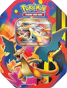 POK00232 -- 000 (34885) Tin da Collezione Pokemon Mega Charizard Y - immagine 1