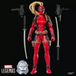 MARVEL LEGENDS BUILDABLE FIGURE SERIES BOX LADY DEADPOOL ACTION FIGURE