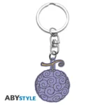 ONE PIECE GUM GUM DEVIL FRUIT PVC KEYCHAIN