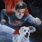 DC Comics Fine Art Print Superman and Krypto 46 x 61 cm - unframed - immagine 2