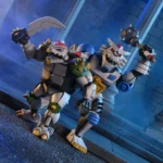 TMNT 1987 CART ROBO TOKKA AND RAHZAR 2PA