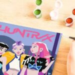 KPop Demon Hunters CreArt Paint by Numbers Painting Set Huntrix - immagine 4