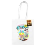 ILUSTRATA DEATH BUBBLE TEA TOTE BAG - immagine 2