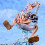 One Piece Portrait.Of.Pirates PVC Figure "Evolutionary History" Monkey D. Luffy "Gear Fifth" 26 cm - immagine 6