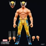 MARVEL LEGENDS DEADPOOL AND WOLVERINE SHIRTLESS WOLVERINE ACTION FIGURE