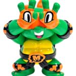 Teenage Mutant Ninja Turtles x Grape Brain Vinyl Figure Michelangelo 24 cm