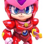 Samurai Pizza Cats Sofubi Addict Vinyl Figure Pururun (2nd Color Special Edition) 21 cm