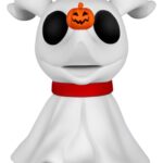 The Nightmare Before Christmas Palm Size Figure Bank Zero 11 cm