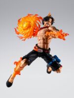 One Piece S.H. Figuarts Action Figure Portgas D. Ace -Marineford- 16 cm - immagine 2
