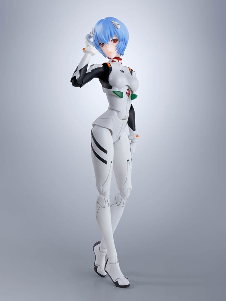 x_btn87265 Evangelion S.H.Figuarts Action Figure Rei Ayanami 14 cm - immagine 1