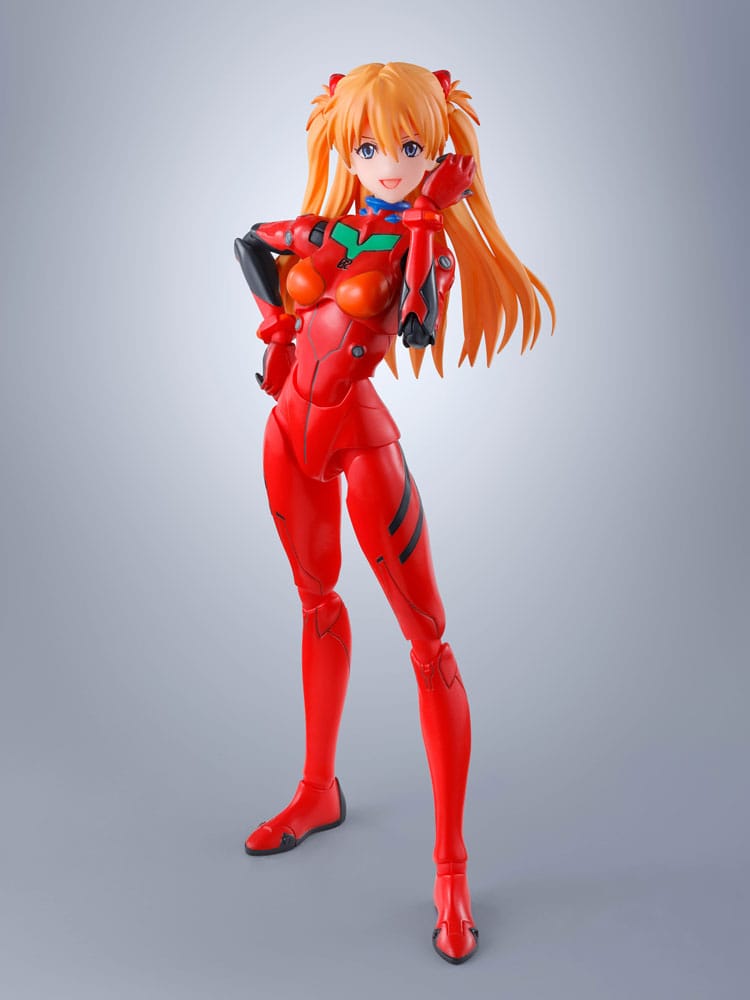 x_btn87272 Evangelion S.H.Figuarts Action Figure Asuka Shikinami Langley 14 cm - immagine 1