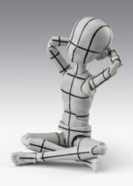 S.H.Figuarts Action Figure Body-Kun -Ken Sugimori- Edition -Wireframe- (Gray Color Ver.) 13 cm - immagine 2