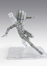 S.H.Figuarts Action Figure Body-Kun -Ken Sugimori- Edition -Wireframe- (Gray Color Ver.) 13 cm - immagine 4