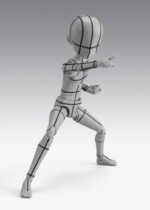 S.H.Figuarts Action Figure Body-Kun -Ken Sugimori- Edition -Wireframe- (Gray Color Ver.) 13 cm - immagine 5