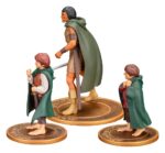 Lord of the Rings Animated Film PVC Figures 3-Pack Frodo, Aragorn, and Samwise - immagine 3