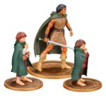 Lord of the Rings Animated Film PVC Figures 3-Pack Frodo, Aragorn, and Samwise - immagine 6