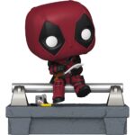 Marvel POP! Deluxe Vinyl Figure Deadpool on Bridge 9 cm