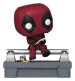 Marvel POP! Deluxe Vinyl Figure Deadpool on Bridge 9 cm