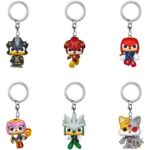 Sonic the Hedgehog POP! Vinyl Keychains 4 cm Display (12)
