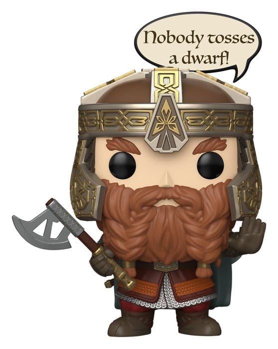 x_fk90464 The Lord of the Rings POP! Vinyl Figure Gimli 9 cm - immagine 1