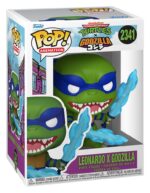 Godzilla x Turtles POP! Animation Vinyl Figure Leonardo X Godzilla 9 cm - immagine 2