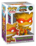 Godzilla x Turtles POP! Animation Vinyl Figure Michelangelo X Ghidorah 9 cm - immagine 2