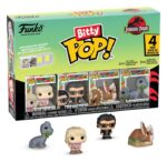 Jurassic Park Bitty POP! Vinyl Figure 4-Pack Triceratops 2,5 cm