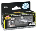 Star Wars Bitty POP! Ride Vinyl Figure N1 w/Mando 2,5 cm