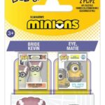 Minions Bitty POP! Vinyl Figures 2-Pack Bride Kevin & Eye, Matie 2 cm