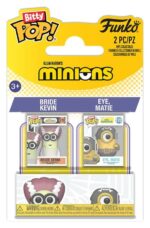 Minions Bitty POP! Vinyl Figures 2-Pack Bride Kevin & Eye, Matie 2 cm