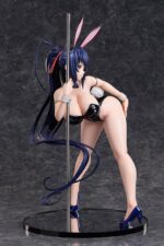 High School DxD HERO PVC Figure 1/4 Akeno Himejima: Bare Leg Bunny Ver. 2nd 41 cm - immagine 6
