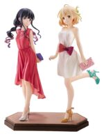 Lycoris Recoil Pop Up Parade PVC Figures 2-Pack Chisato Nishikigi & Takina Inoue: After Party! Ver. L Size
