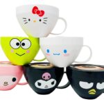 Sanrio Squishy Figures Hello Kitty Cappuccino Display (8)