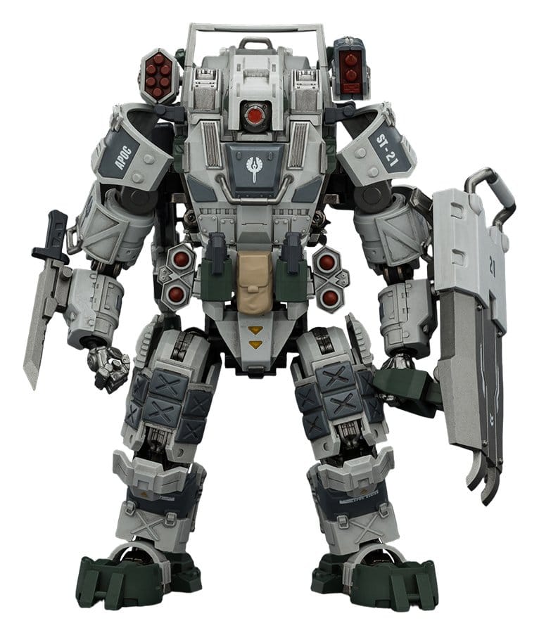 x_jt03516 Dark Source Action Figure APOC Series Mystic Armor Heavy Assault Mech 17 cm - immagine 1