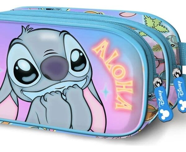 Lilo & Stitch 3D Double Pencil Case Mischievous