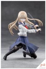 Sousai Shojo Teien Plastic Model 1/10 Kuon Yakushiji Maria Kagaribi Damage Ver. School Girl Emulation 16 cm - immagine 5