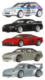 Hot Wheels Premium Die-Cast Vehicles 1/64 Car Culture 976R Assortment (10)