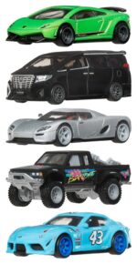 Hot Wheels Premium Die-Cast Vehicles 1/64 Boulevard 978H Assortment (10)