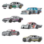 Hot Wheels Silver Series Die-Cast Vehicle 6-Pack 1/64 ZAMAC