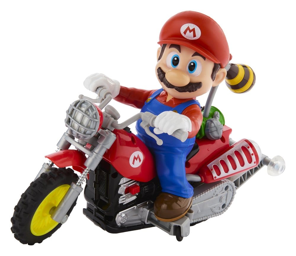 x_mattjml15 The Super Mario Galaxy Movie Hot Wheels RC Vehicle Mario Wheelie Motocross - immagine 1
