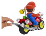 The Super Mario Galaxy Movie Hot Wheels RC Vehicle Mario Wheelie Motocross - immagine 3